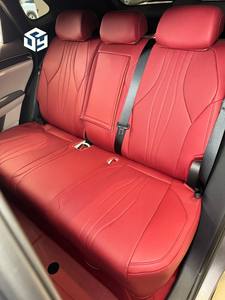 Para BYD Tang DMi DMP EV, funda de asiento de coche de cuero personalizada de 6 plazas, estilo deportivo de lujo, conjunto completo delantero y trasero, ajuste de kit de carrocería - Product Image 3