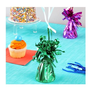 Latex Helium Purple Metallic Ballon <strong>Weights</strong> Heavy Foil Wrapped <strong>Balloon</strong> <strong>Weights</strong> for Helium <strong>Balloon</strong> - Product Image 2