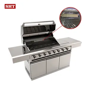 Best Price Chinese Top Quality Wholesale Gas Bbq Grill Perfect Flame / Indoor Flame Grills