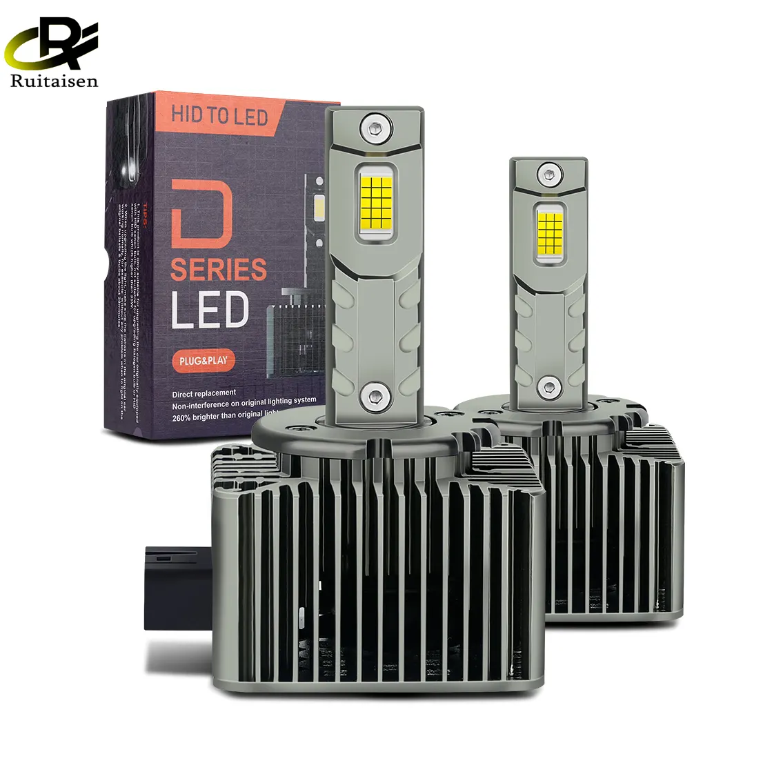 Ruitaisen Plug & Play D3S LED-Lampe Mini Größe 35W Canbus D1S D3S D5S D8S LED Autos chein werfer D2S D4S Auto LED Lampe