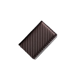 Metal Automatic Card <b>Holder</b> Aluminum Alloy Anti-Theft Credit Card <b>Wallet</b> Men's Coin Pocket Below 2 Inch Solid Color - Product Image 5