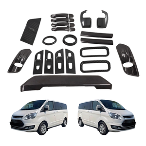 Kit Carrozzeria per <span class=keywords><strong>Ford</strong></span> Tourneo <span class=keywords><strong>Custom</strong></span> 2016, <span class=keywords><strong>Accessori</strong></span> Auto in ABS Cromato, Finiture Interne ed Esterne - Product Image 1