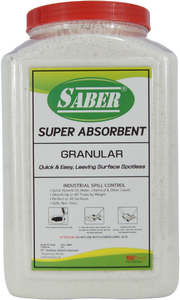 Gránulos Superabsorbentes Naturales SABER Premium de 4 Litros para el Control de Derrames de Líquidos en Superficies Rugosas - Product Image 3