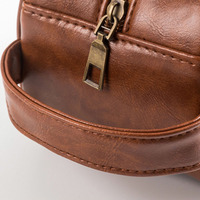 Trousse de Toilette Homme Grande Capacité en Cuir PU, Portable, avec Fermeture Éclair, pour Kit de Rasage et Rangement, Pochette de Voyage