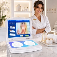 Analyseur de santé QRMA professionnel alternatif avec graphiques indicateurs visuels pour l'impression de rapports clients