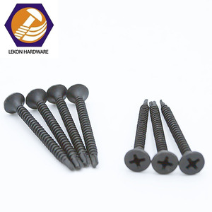 Fosfaterende Gipsplaat Schroeven Bevestigingsmiddelen Hoge Kwaliteit Zwart Zelfborende Gipsplaat Schroef Droge Muur Nagels Kiel Schroeven - Product Image 4