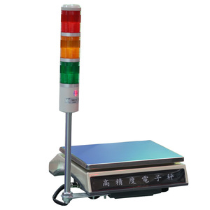 Báscula de Plataforma Contadora Bojia 50kg 0.01g con Pantalla LCD, Acero Inoxidable, Alarma de Luz Tricolor y Señal de Control de Peso - Product Image 4