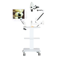Microscope dentaire de type clip vidéo Microscope endodontique chirurgical à LED avec caméra