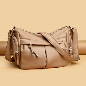 Sac messager à motif géométrique de haute qualité. Fabriqué en matériau PU. Style féminin à la mode.7018 - Product Image 4