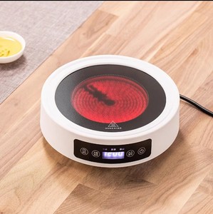 Table de cuisson à induction portable 2000W, effet bois, plaque chauffante électrique simple en verre céramique, commande tactile, usage commercial 24 - Product Image 5