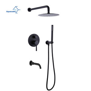 Sistema <span class=keywords><strong>doccia</strong></span> rubinetto <span class=keywords><strong>doccia</strong></span> nero Aquacubic <span class=keywords><strong>con</strong></span> <span class=keywords><strong>soffione</strong></span> <span class=keywords><strong>doccia</strong></span> portatile - Product Image 3