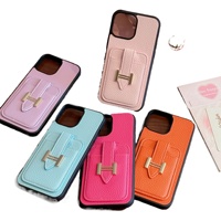 Dyl Luxury Design Étui de téléphone portable en cuir véritable mince antichoc Street Fashion Max avec emplacements pour cartes