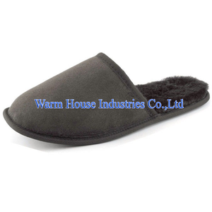 Akşam yemeği sıcak terlik ve ucuz terlik kış koyun derisi terlik - Product Image 6