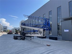 Direkt verkauf Bau Flat-Top 5 Tonnen mobile gebrauchte Turmdrehkran - Product Image 4