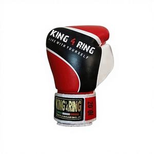 Guantes de Boxeo King4Ring - Cuero PU y Cuero Genuino, Tallas de 8oz a 16oz, Impresión de Logotipo Personalizado - Product Image 1