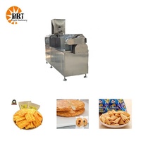 Fritos Ball Corn Chips Plant Fried Puff Croustillant Maïs Snacks Production Making Extruder Machine Equipment Line