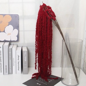 Vente en gros de roses artificielles en soie rouge fleurs de lotus simples pour mariage à la maison décorations de noël et de fête des mères pour les fêtes de pâques - Product Image 5