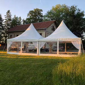 Tienda de pagoda de estructura de aluminio de pico alto móvil Tourle <span class=keywords><strong>para</strong></span> restaurante al aire libre tienda de <span class=keywords><strong>terraza</strong></span> - Product Image 1