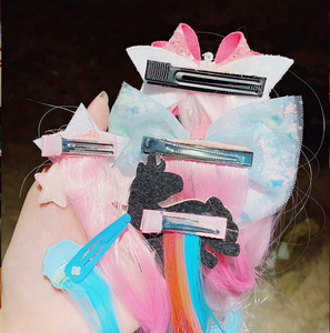 Extension de <span class=keywords><strong>cheveux</strong></span> tressés finestyle avec nœuds mignons pour filles adolescents tout-petits enfants accessoires de <span class=keywords><strong>cheveux</strong></span> de fête - Product Image 6