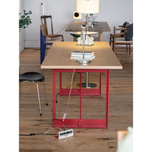 Bureau en bois massif 160x70x75cm 180x70x75cm 200x70x75cm 220x70x75cm, table de travail de style nordique, table de conférence - Product Image 3