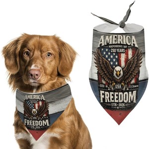 RTS 2026 Venta Directa de Fábrica, Babero Triangular para Perros y Gatos, Exclusivo para Comercio Transfronterizo, Poliéster, 0-6 meses - Product Image 1