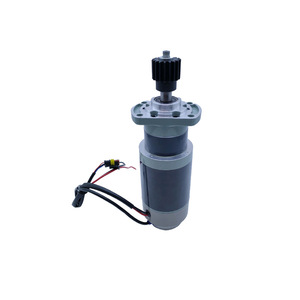 Moteur de direction LiuGong Z90DP24200 DC 24V 1500 tr/min à aimant permanent, à balais, montage sur bride 80mm, entièrement fermé - Product Image 4