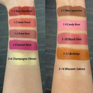 Nouveau 2026 Stick de fard à joues portable en forme de boule, fini <span class=keywords><strong>crémeux</strong></span> éclatant, rose, mignon, haute qualité, teinte de maquillage, baume de fard à joues rond, personnalisable - Product Image 6