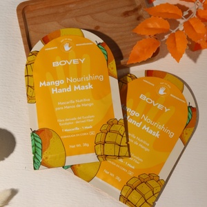 Nouvelle Arrivée Marque Privée OEM ODM BOVEY Hydrater & Réparer les <span class=keywords><strong>Mains</strong></span> Soin de la Peau Hydratant <span class=keywords><strong>Masque</strong></span> <span class=keywords><strong>Mains</strong></span> Nourrissant à la <span class=keywords><strong>Mangue</strong></span> - Product Image 1