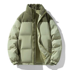 Chaqueta de Invierno para Hombre, Cálida para el Traslado Diario, con Costuras Elegantes, Estilo Casual, Corte Holgado, Chaqueta Bomber - Product Image 5