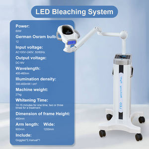 Luxsmile 60W Kliniek Witte Led Lichte <span class=keywords><strong>Tanden</strong></span> Whitening Lamp Tand <span class=keywords><strong>Bleken</strong></span> <span class=keywords><strong>Tanden</strong></span> Whitening <span class=keywords><strong>Machine</strong></span> Voor Professioneel Gebruik - Product Image 2