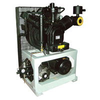 Compresseur d'air à piston haute pression 60bar 70bar 100bar pour station de distribution d'eau
