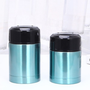 กระติกอาหารสุญญากาศสแตนเลส 304 ขนาด 800 มล./1 ลิตร เป็นมิตรกับสิ่งแวดล้อม ปรับแต่งได้ เกรดสำหรับอาหาร พร้อมหูหิ้วและฝาปิด เก็บความร้อน/เย็นได้นาน 24 ชั่วโมง - Product Image 5