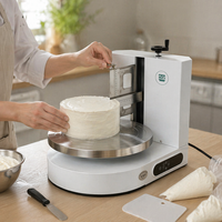 Machine automatique électrique pour étaler et décorer la crème sur les gâteaux, pour boulangerie, usage commercial et domestique