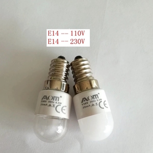 Bombillas para Máquina <span class=keywords><strong>de</strong></span> <span class=keywords><strong>Coser</strong></span> <span class=keywords><strong>Singer</strong></span>, 0.8W, 230 Voltios, Tipo Push-in, LED-BA15D110V E12 E14 B15 - Product Image 5