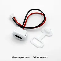 Prise de charge ovale pour véhicule électrique, étanche, USB Type C, 3A, 2P, injection directe, connecteur femelle modifié