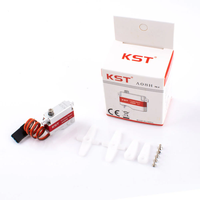 NOUVEAU A08H V6.0 3.2Kgf.cm 0.09sec Servo Micro HV à Engrenages Métalliques Sans Noyau pour Pièces d'Hélicoptère et Bateau RC, Épaisseur du Stator 8mm, Couple Élevé
