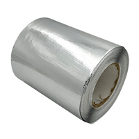 Cinta impermeable de butilo de papel de aluminio de alto rendimiento Cinta de costura de membrana de impermeabilización de edificios de techo de construcción