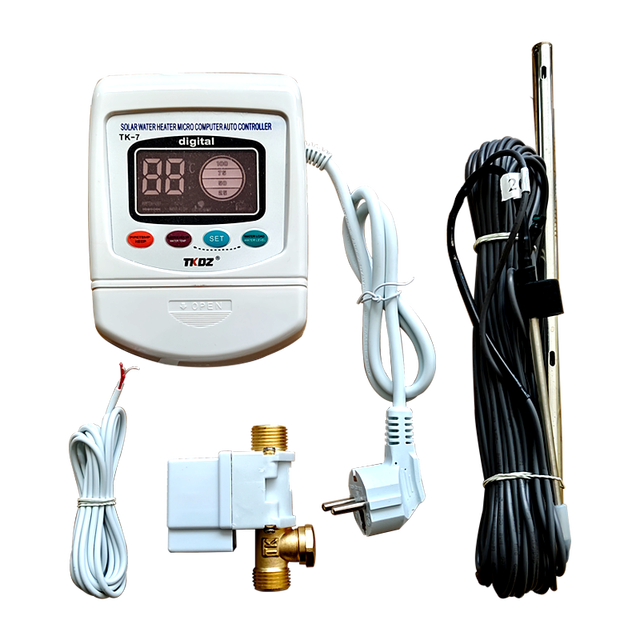 Intelligent Induction Water Heater Accessories Outdoor Plastic Solar Panel Controller System for Swimming Pools Evacuated Tube