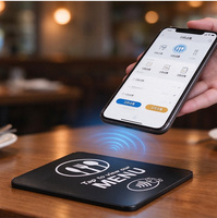 Stiker Meja Akrilik Tahan Air 13.56MHz Grosir, Pesan Kartu RFID Menu Terprogram untuk Meja Restoran