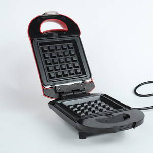 Bai Zi Mini <b>Sandwich</b> <b>Maker</b> 10.5x15x22cm Electric Portable Grill 2 Slices Mechanical Control - Product Image 3