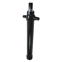 Cylindre hydraulique à double action avec surface chromée dure pour compacteur de déchets