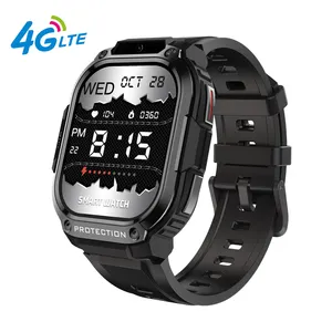 OEM-Lieferant 4G Android WLAN GPS Play Store Smartwatch Android 8.1 Sim-Karte Mobiltelefon 2,13" GPS Smart-Armbänder Hd Kamera