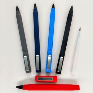 Bolígrafo Cuadrado de Alta Calidad en Oferta, con Logotipo Personalizado, Clip Metálico y Plástico de Goma para Promociones - Product Image 3