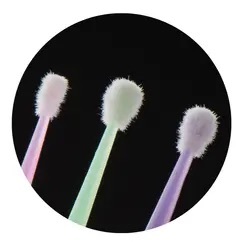 Best seller manuale di plastica per ciglia monouso Microbrush consumabili odontoiatri applicatori Scaler dentale
