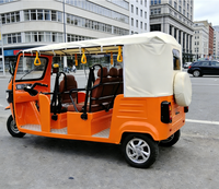 Tricycle Électrique à Trois Roues pour Passagers, 5 Places, Homologué EEC et COC, Vente Chaude