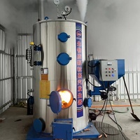 Générateur de vapeur à biomasse LHG, à tubes verticaux, 0,1 tonne, 0,2 tonne, 0,3 tonne, 0,5 tonne, 1 tonne