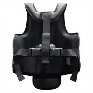 Protector de Pecho de Espuma de PVC y Cuero Premium para Boxeo, Protector Corporal Personalizado para MMA, Karate, Muay Thai, Entrenamiento, Duradero y Transpirable - Product Image 5
