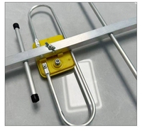 Antenne TV Yagi extérieure à gain élevé, antenne numérique HDTV UHF VHF longue portée pour la réception DVB-T DVB-T2