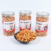 Friandises et aliments pour chats lyophilisés en gros, snacks à base de viande riches en protéines personnalisés, petits pots, emballage en polybag, OEM