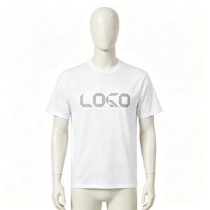 T-shirt da uomo premium a manica corta in cotone 100% da 220GSM, vestibilità ampia, stampata, traspirante, ad asciugatura rapida, antipiega, pesante - Product Image 3
